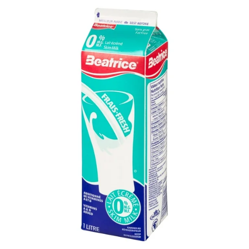 [17007] 17007 Skim Milk Carton 1L