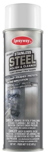[AM-841W#B💔] AM-841W#B💔 Sprayway Oil Based Stainless Steel Cleaner 425gr