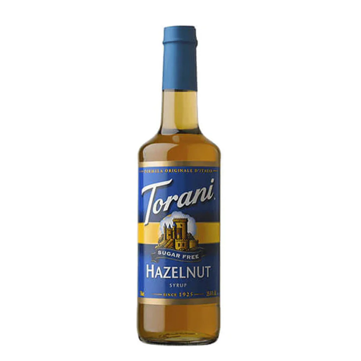 [CC-340730#B] CC-340730#B Torani Sugar Free Classic Hazelnut 750 ml
