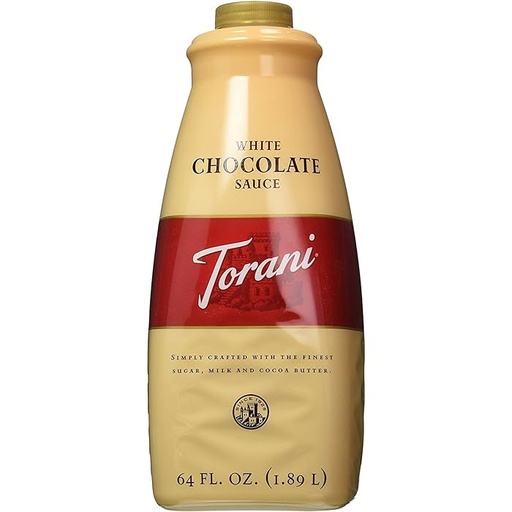 [CC-341410#B] CC-341410#B Torani White Chocolate Sauce  64oz