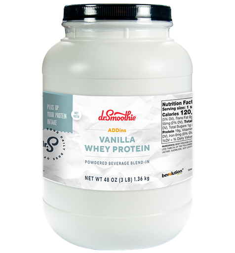 [CC-354420#B💔] CC-354420#B💔 Dr. Smoothie Vanilla Whey Protein Add ins