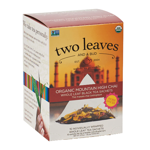 [CC-365100#B💔] CC-365100#B💔 Two Leaves Organic Mountain High Chai 15's