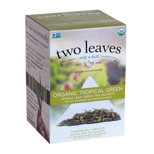 [CC-365350#B] CC-365350#B Two Leaves Organic Tropical Green Tea 15's