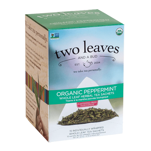 [CC-365450#B] CC-365450#B Two Leaves Organic Peppermint  15's