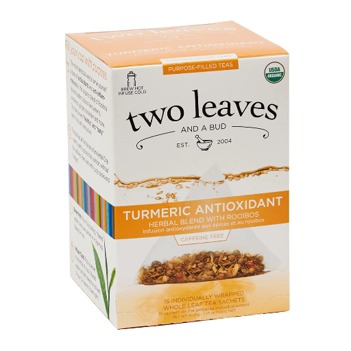 [CC-365770#B] CC-365770#B Two Leaves Organic Turmeric Antioxidant 15's