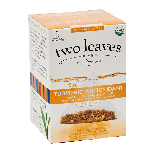 [CC-365770#B💔] CC-365770#B💔 Two Leaves Organic Turmeric Antioxidant 15's