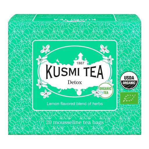 [EE-KM2318] EE-KM2318 Kusmi Detox Organic Tea Retail 20/box