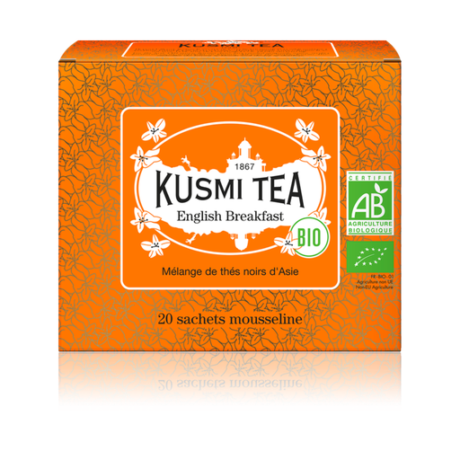 [EE-KM2387] EE-KM2387 Kusmi English Breakfast Organic Tea 20/Box 