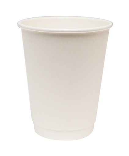 [EP-DWC12W] EP-DWC12W Eco-Packaging 12oz WHT DBL Wall Cups 500/cs