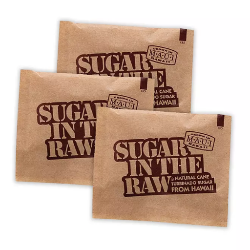 [FOR-125880] FOR-125880 Plantation Sugar in the Raw Envelopes 3.5kg