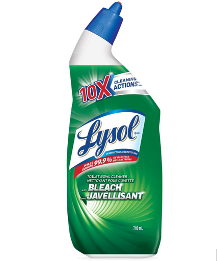 [FOR-153371#B] FOR-153371#B Lysol Toilet Bowl Cleaner with Bleach 710ml