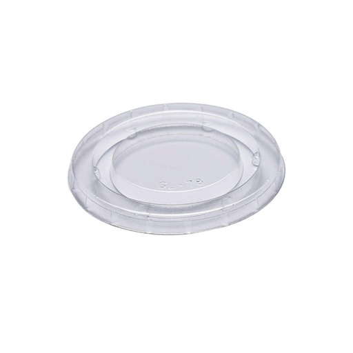 [GC-50101L] GC-50101L Green Century 2oz PLA lid for 2oz portion cup 2000/case