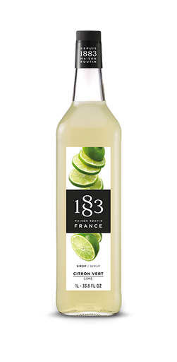 [GH-181642#B] GH-181642#B 1883 Lime Syrup 1L glass bottle