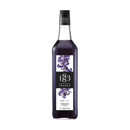 [GH-181660#B] GH-181660#B 1883 Violet Syrup 1 L glass bottle