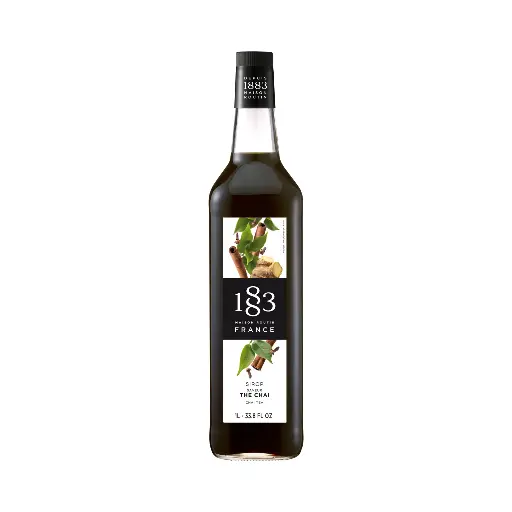 [GH-181919#B💔] GH-181919#B💔 1883 Chai tea syrup 1L glass bottle