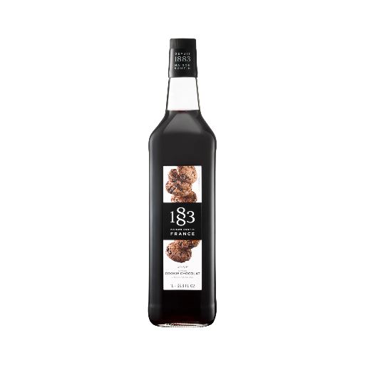 [GH-185013#B] GH-185013#B 1883 Chocolate Cookie Syrup 1L glass bottle