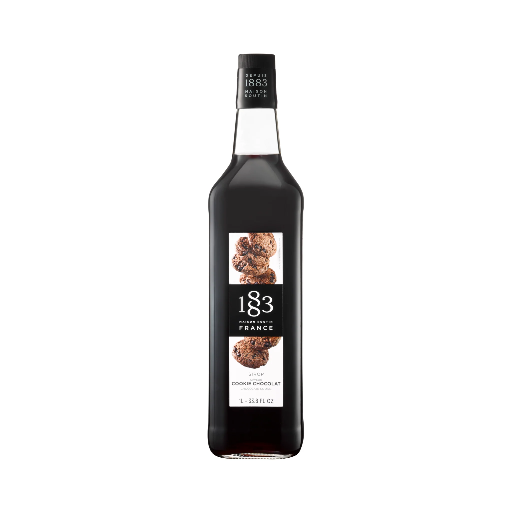 [GH-185013#B💔] GH-185013#B💔 1883 Chocolate Cookie Syrup 1L glass bottle