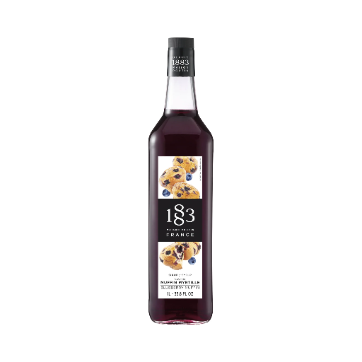 [GH-185196#B] GH-185196#B 1883 Blueberry Muffin 1L glass bottle