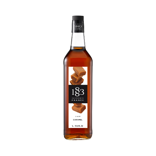 [GH-185416#B] GH-185416#B 1883 Caramel Syrup 1 L glass bottle