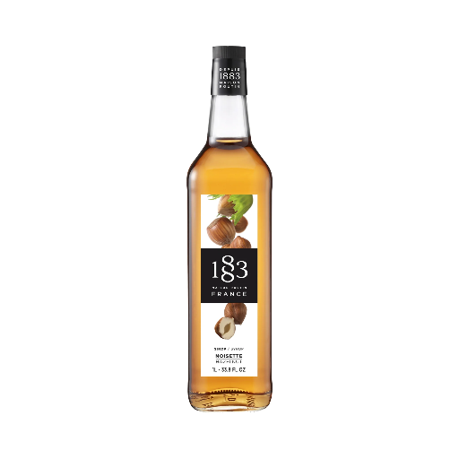 [GH-185417#B] GH-185417#B 1883 Hazelnut Syrup 1 L glass bottle