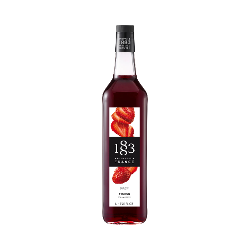 [GH-185423#B] GH-185423#B 1883 Strawberry  Syrup 1 L  glass bottle