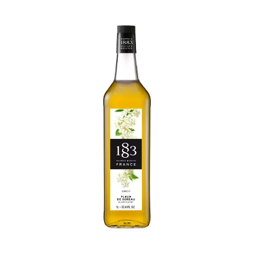 [GH-186021#B] GH-186021#B 1883 Elderflower Syrup 1L glass bottle