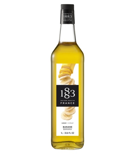 [GH-186069#B] GH-186069#B 1883 Banana Syrup 1 L  glass bottle