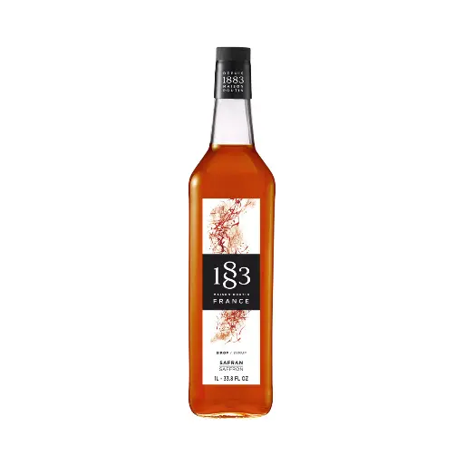 [GH-186078#B] GH-186078#B 1883 Saffron  syrup 1L glass bottle