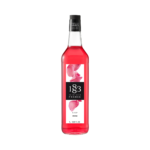 [GH-186180#B] GH-186180#B 1883 Rose Syrup 1L glass bottle