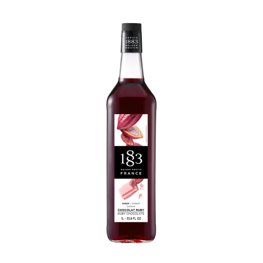 [GH-186395#B💔] GH-186395#B💔 1883 Chocolate Ruby Syrup 1L glass bottle