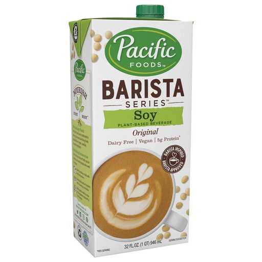 [GH-21110#B] GH-21110#B Pacific Barista Soy Original  32oz