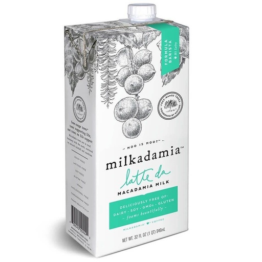 [GH-3404443#B] GH-3404443#B Milkadamia Latte da Barista Macadamia Milk Original 32oz