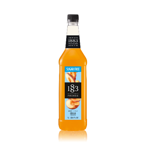 [GH-386288#B💔] GH-386288#B💔 1883 Sugar Free Peach Syrup 1L bottle