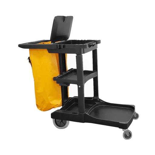 [GLO-3001] GLO-3001 Janitor Cart Black