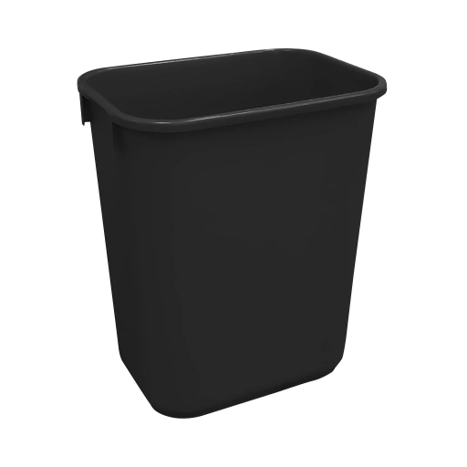 [GLO-9757BLA] GLO-9757BLA Waste Basket Black 39L