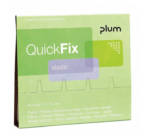 [IS-5512X] IS-5512X Plum Quick Fix  Refill Fabric Elastic Bandages 45/Pack