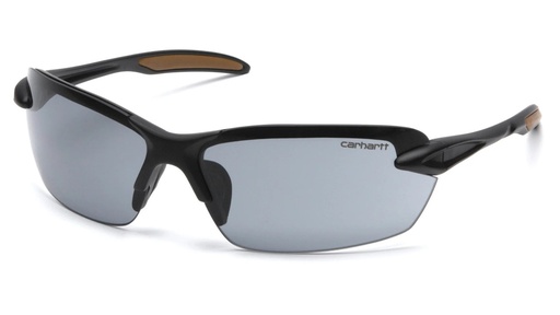 [IS-CHB220D#B] IS-CHB220D#B Carhartt Black Frame/ Grey Lens Safety Glasses