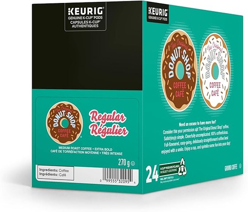 [KG-56-07722#B💔] KG-56-07722#B💔 Original Donut Shop Kcups 24 boxes x 4/case