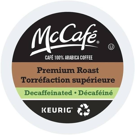 [KG-61-60833#B] KG-61-60833#B McCafe Premium Roast *Decafe* Kcups 24/bx