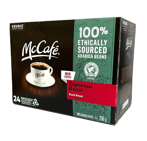 [KG-61-60849#B💔] KG-61-60849#B💔 McCafe Espresso Roast Kcups 24 boxes x 4/case