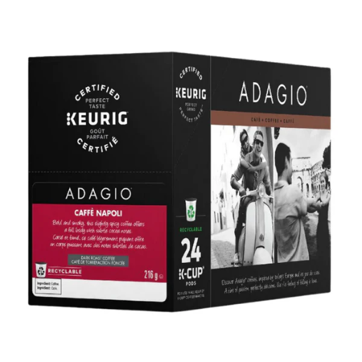 [KG-86-27924#B] KG-86-27924#B Adagio Napoli Dark Rst Kcups 24/box