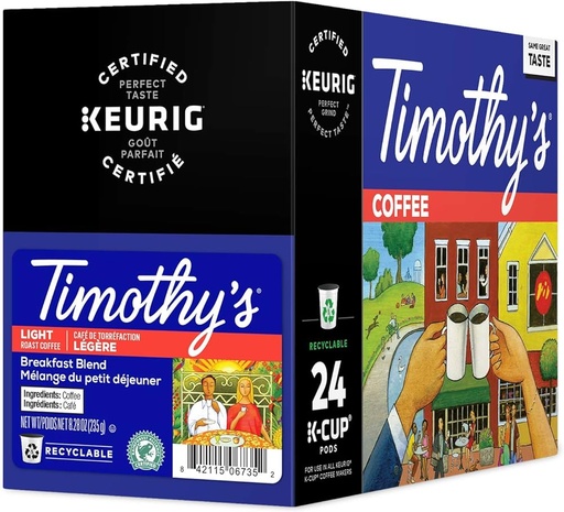 [KG-96-06771#B💔] KG-96-06771#B💔 TWC Breakfast Kcups 24 boxes x 4/case