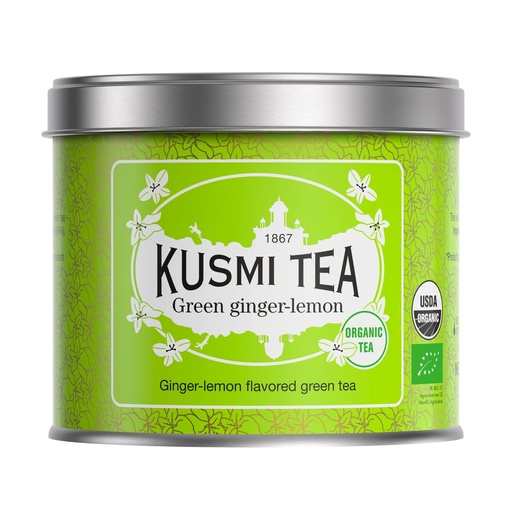 [KT-KM7757] KT-KM7757 Kusmi Ginger Lemon Green 100g tin