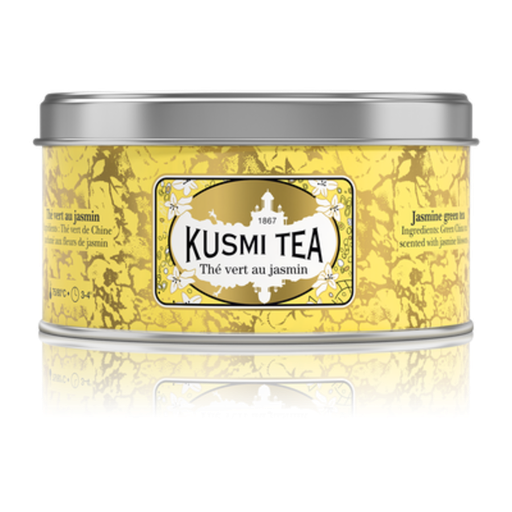 [KT-VJAS025] KT-VJAS025 Kusmi Tea Jasmine Green 25g Metal Tin