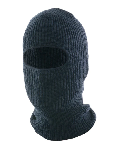 [LAT-036-WL-9] LAT-036-WL-9 Black Balaclava One Opening