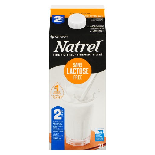 [NATLF2L] NATLF2L 2% Lactose Free Milk Carton 2L