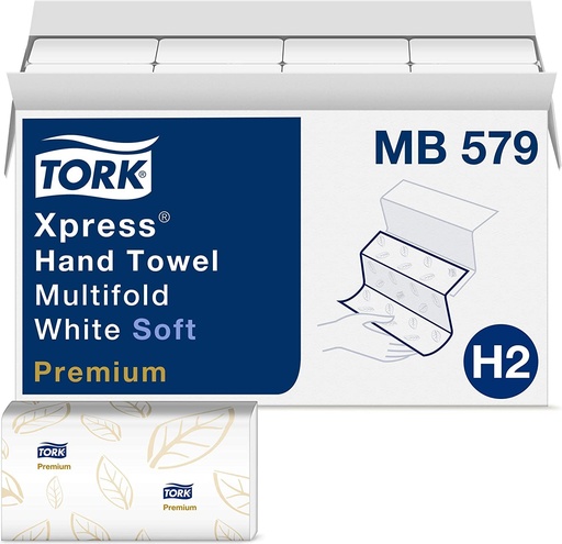 [R3-14100972] R3-14100972 Tork MB 579  Xpress Hand Towel Multi Fold White Soft Premium 16x135/CS