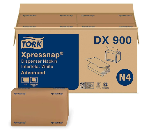 [R3-14102900] R3-14102900 Tork DX 900 Xpressnap Dispenser Napkin White N4 600/cs