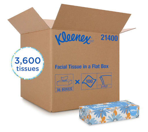 [R3-15407606] R3-15407606 Kleenex Facial Tissue White 21400  36/case