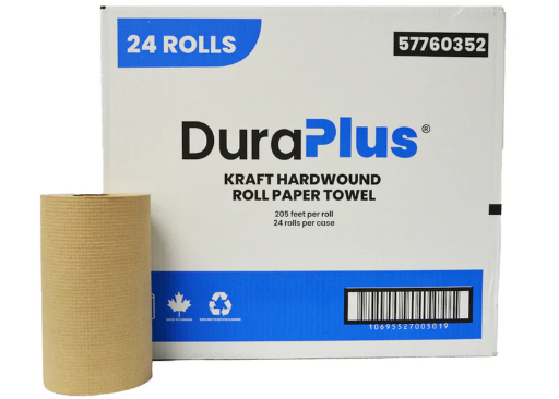 [R3-57760352] R3-57760352 Dura Plus Towel 205' Kraft Hardwound 24/cs